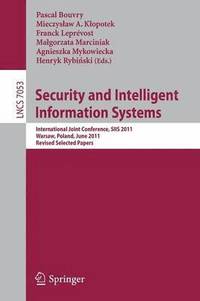 bokomslag Security and Intelligent Information Systems