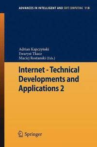 bokomslag Internet - Technical Developments and Applications 2