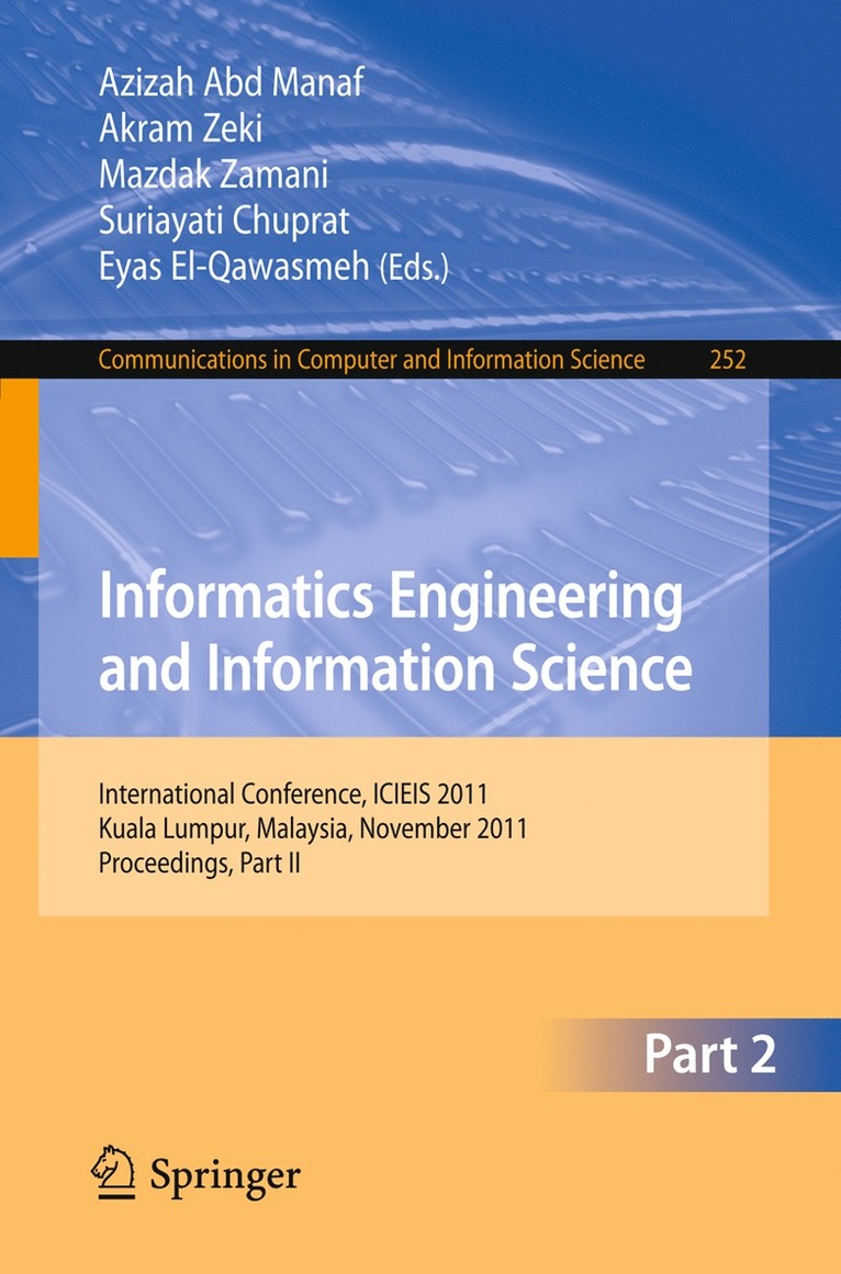 Informatics Engineering and Information Science, Part II