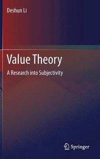 bokomslag Value Theory