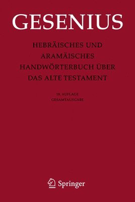 bokomslag Hebrisches und Aramisches Handwrterbuch ber das Alte Testament