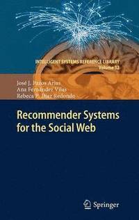 bokomslag Recommender Systems for the Social Web
