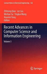 bokomslag Recent Advances in Computer Science and Information Engineering