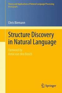 bokomslag Structure Discovery in Natural Language