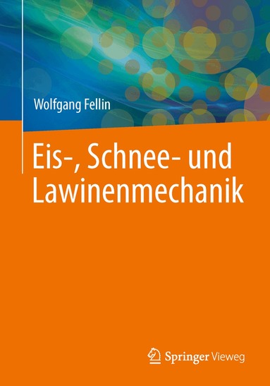 Wolfgang Fellin - Einführung in Eis-, Schnee- und Lawinenmechanik, Häftad