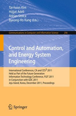 bokomslag Control and Automation, and Energy System Engineering