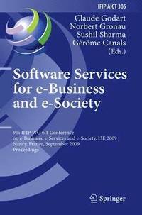 bokomslag Software Services for e-Business and e-Society
