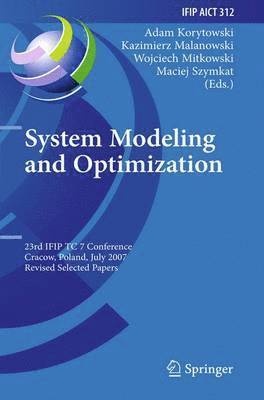 bokomslag System Modeling and Optimization