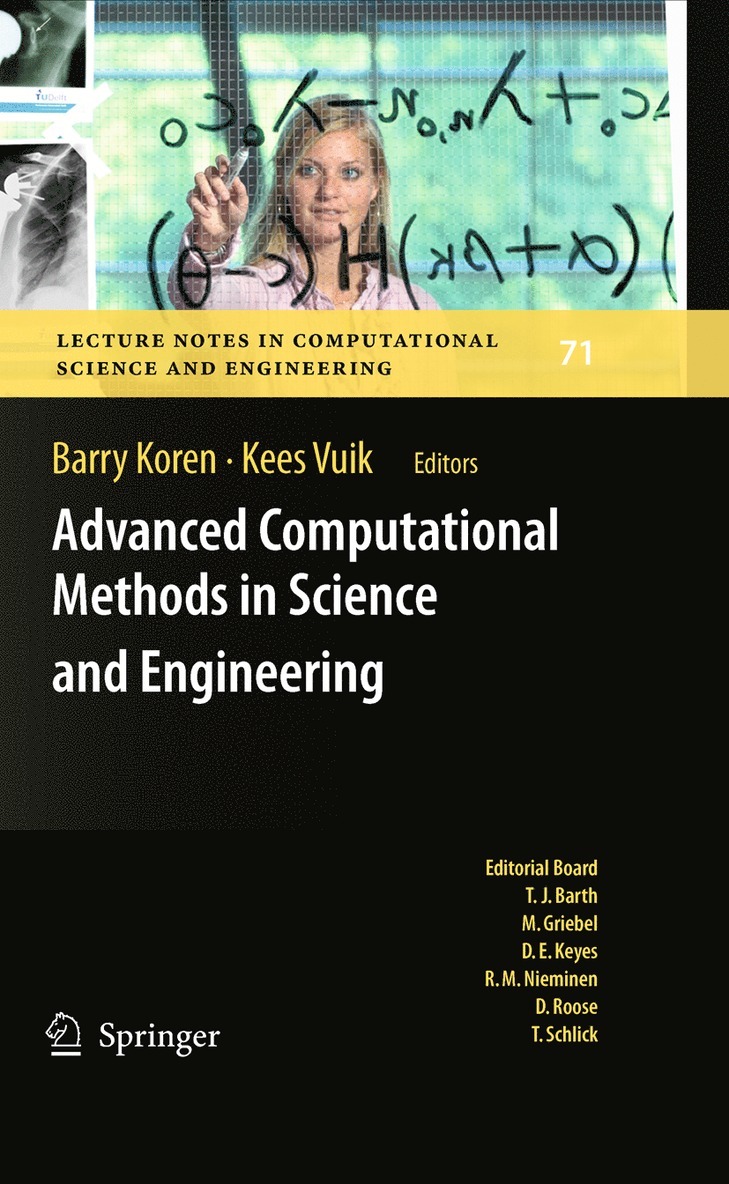 Barry Koren, Kees Vuik - Advanced Computational Methods in Science and Engineering, Häftad