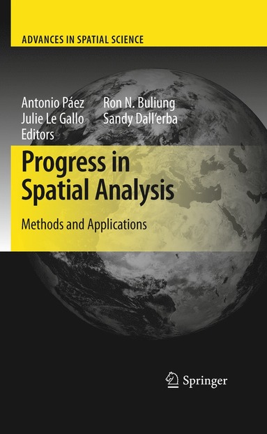 bokomslag Progress in Spatial Analysis