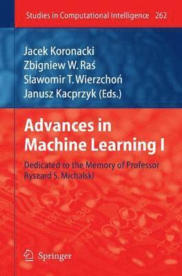 Advances in Machine Learning I 1