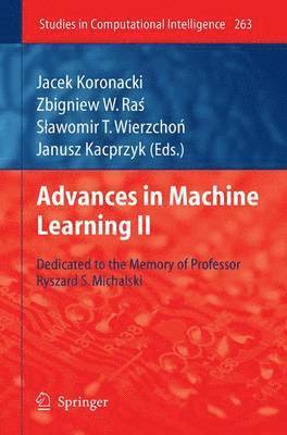 bokomslag Advances in Machine Learning II