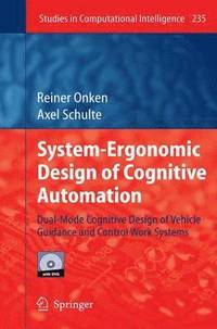 bokomslag System-Ergonomic Design of Cognitive Automation