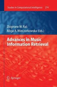 bokomslag Advances in Music Information Retrieval