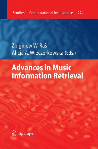 bokomslag Advances in Music Information Retrieval