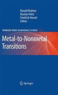 bokomslag Metal-to-Nonmetal Transitions