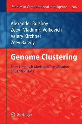 bokomslag Genome Clustering