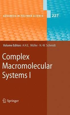 bokomslag Complex Macromolecular Systems I