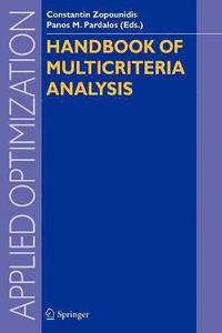 bokomslag Handbook of Multicriteria Analysis