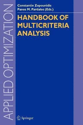 Handbook of Multicriteria Analysis