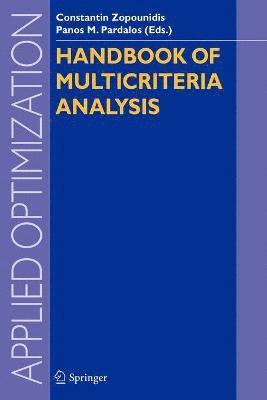 Handbook of Multicriteria Analysis 1