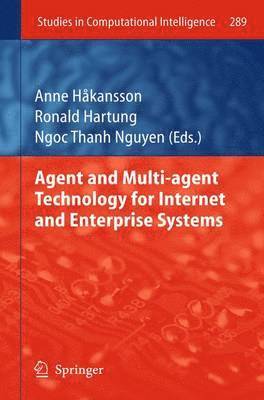 bokomslag Agent and Multi-agent Technology for Internet and Enterprise Systems