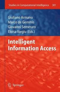 bokomslag Intelligent Information Access