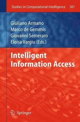 bokomslag Intelligent Information Access