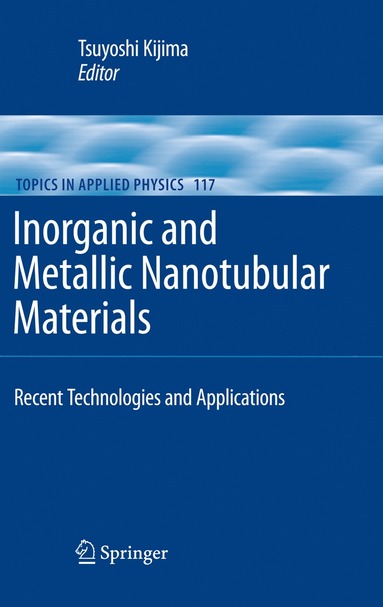 bokomslag Inorganic and Metallic Nanotubular Materials