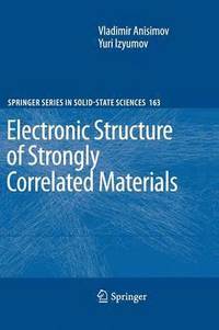 bokomslag Electronic Structure of Strongly Correlated Materials