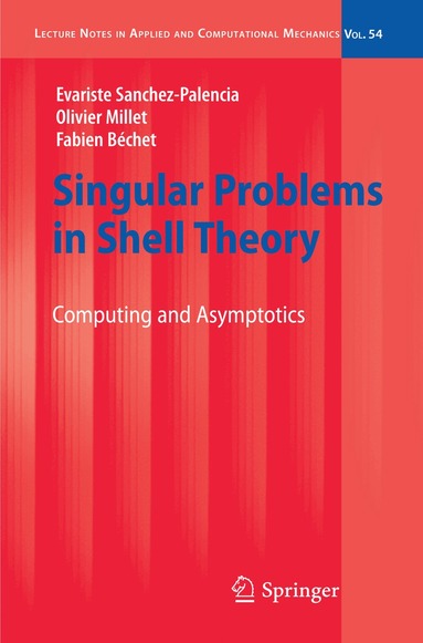 Evariste Sanchez-Palencia, Olivier Millet, Fabien Bechet - Singular Problems in Shell Theory, Häftad