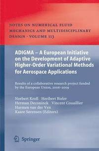 bokomslag ADIGMA  A European Initiative on the Development of Adaptive Higher-Order Variational Methods for Aerospace Applications