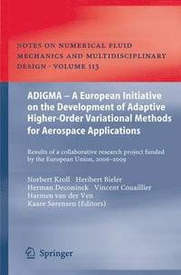 bokomslag ADIGMA - A European Initiative on the Development of Adaptive Higher-Order Variational Methods for Aerospace Applications