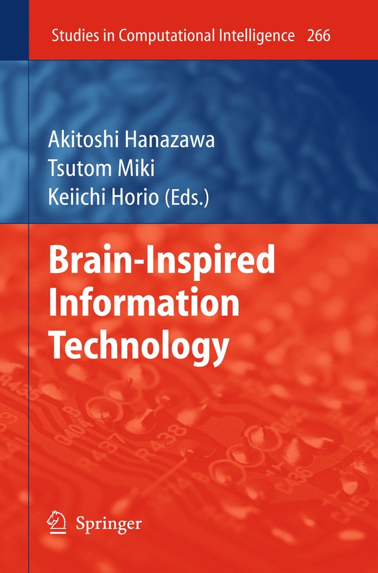 Akitoshi Hanazawa, Tsutom Miki, Keiichi Horio - Brain-Inspired Information Technology, Häftad