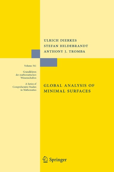 Ulrich Dierkes, Stefan Hildebrandt, Anthony Tromba - Global Analysis of Minimal Surfaces, Häftad