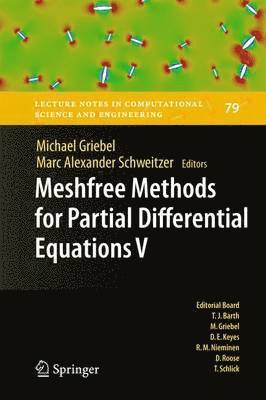 Meshfree Methods for Partial Differential Equations V 1