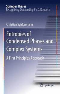 bokomslag Entropies of Condensed Phases and Complex Systems