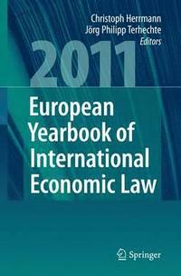 bokomslag European Yearbook of International Economic Law 2011