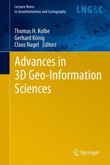 bokomslag Advances in 3D Geo-Information Sciences