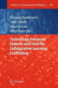 bokomslag Technology-Enhanced Systems and Tools for Collaborative Learning Scaffolding