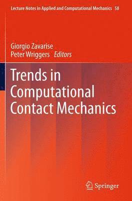 bokomslag Trends in Computational Contact Mechanics