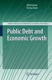 bokomslag Public Debt and Economic Growth