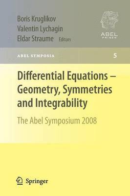 bokomslag Differential Equations - Geometry, Symmetries and Integrability