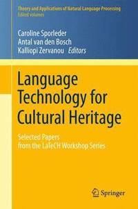 bokomslag Language Technology for Cultural Heritage