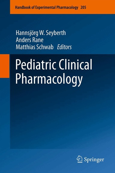 Hannsjörg W. Seyberth, Anders Rane, Matthias Schwab - Pediatric Clinical Pharmacology, Häftad