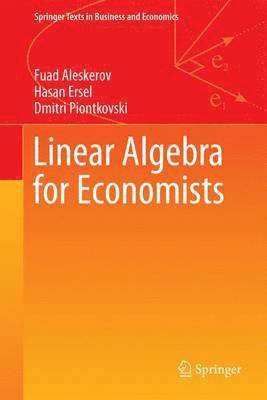 Linear Algebra for Economists 1