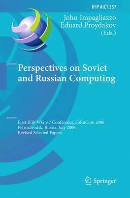 bokomslag Perspectives on Soviet and Russian Computing