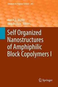 bokomslag Self Organized Nanostructures of Amphiphilic Block Copolymers I