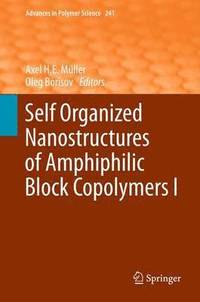 bokomslag Self Organized Nanostructures of Amphiphilic Block Copolymers I