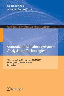 Computer Information Systems - Analysis and Technologies 1